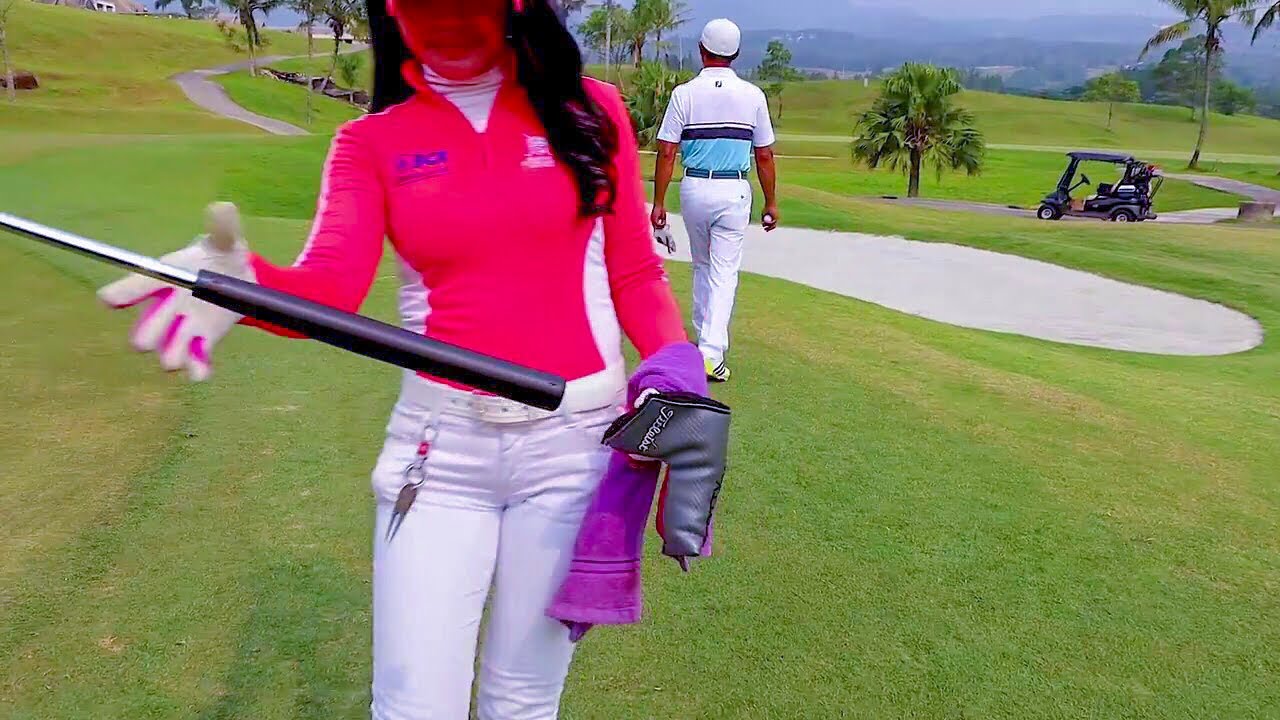 Latihan Golf  Dengan Pelatih Pro @Hole ke 9 SHGC