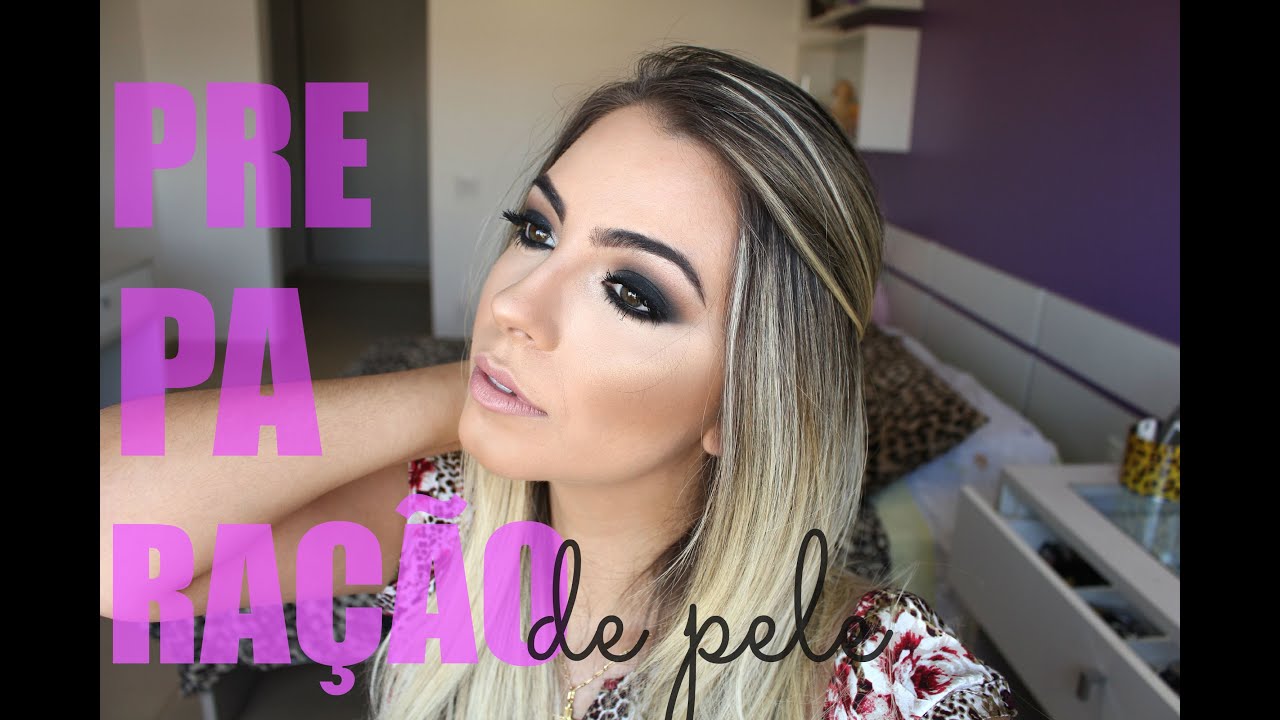 Preparação de pele para noite!!