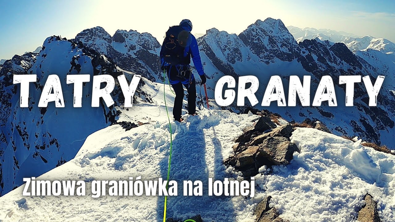 Granaty zimą - z liną? | Tatry