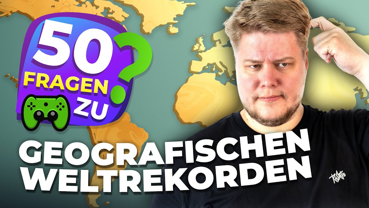 Die größten Weltrekorde der Erde! | 50 Fragen zu geografischen Weltrekorden