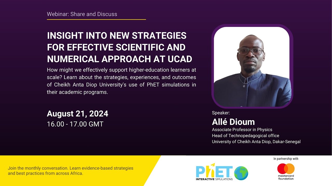 Insight into new strategies for effective scientific and numerical approach AT UCAD