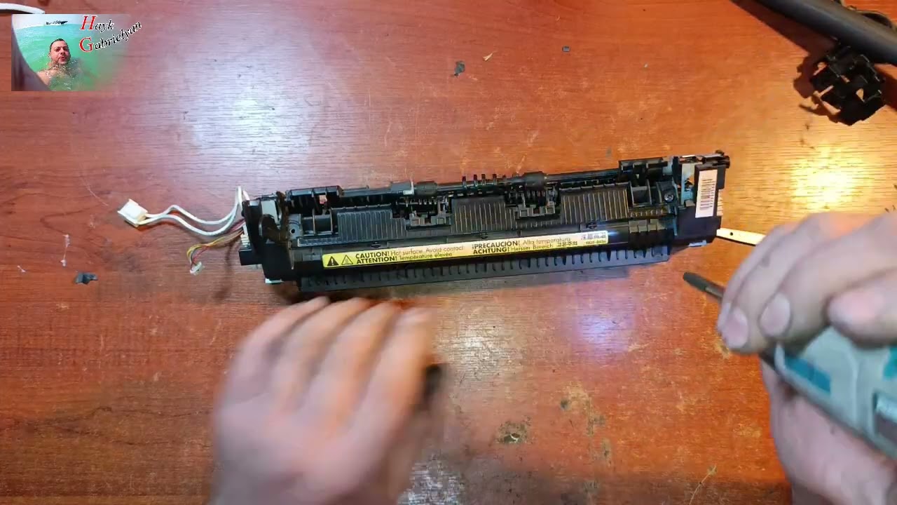 Проблема с термопленкой и нижним роликом принтера Canon i-SENSYS LBP6000B. Ремонт принтера Canon.