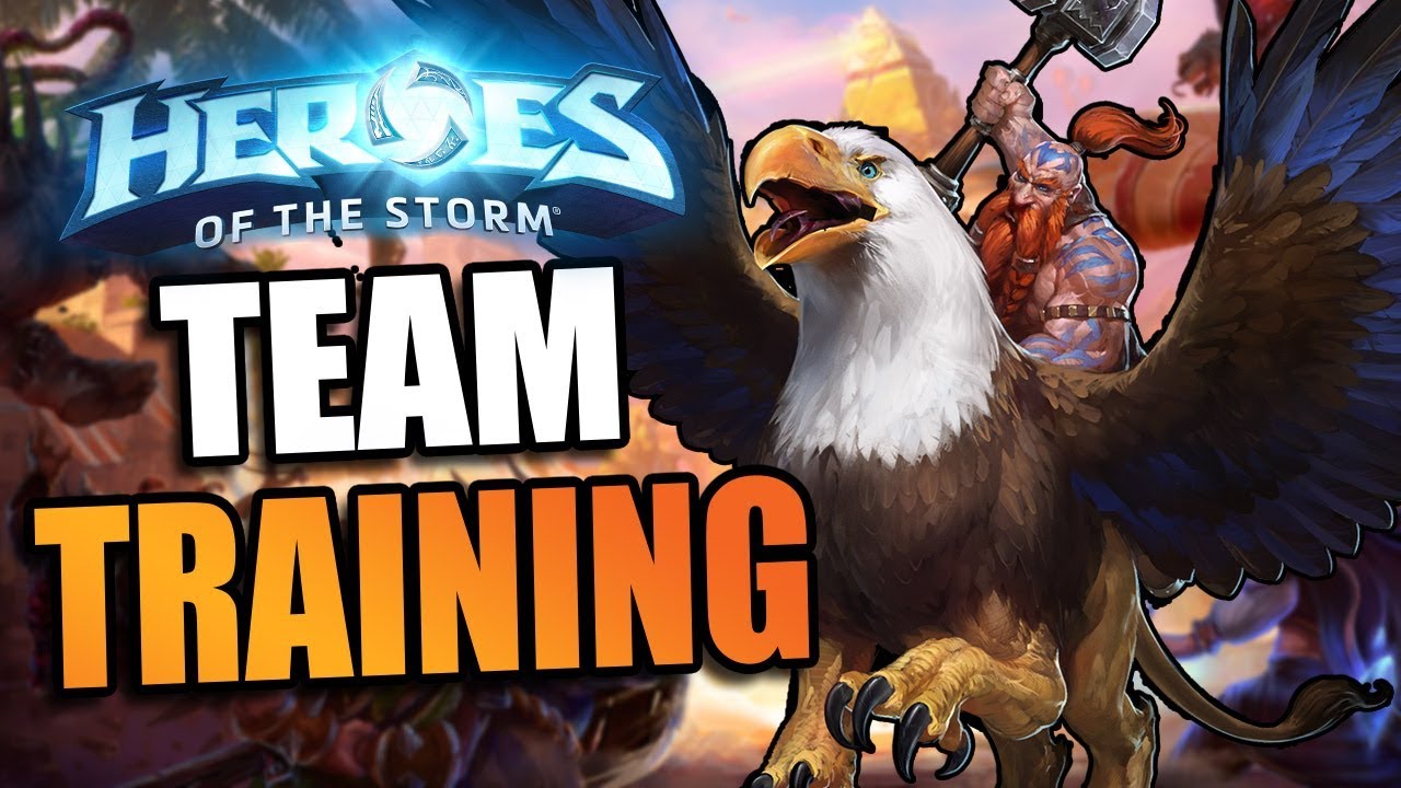 My new HotS series - training as a team // Heroes of the Storm