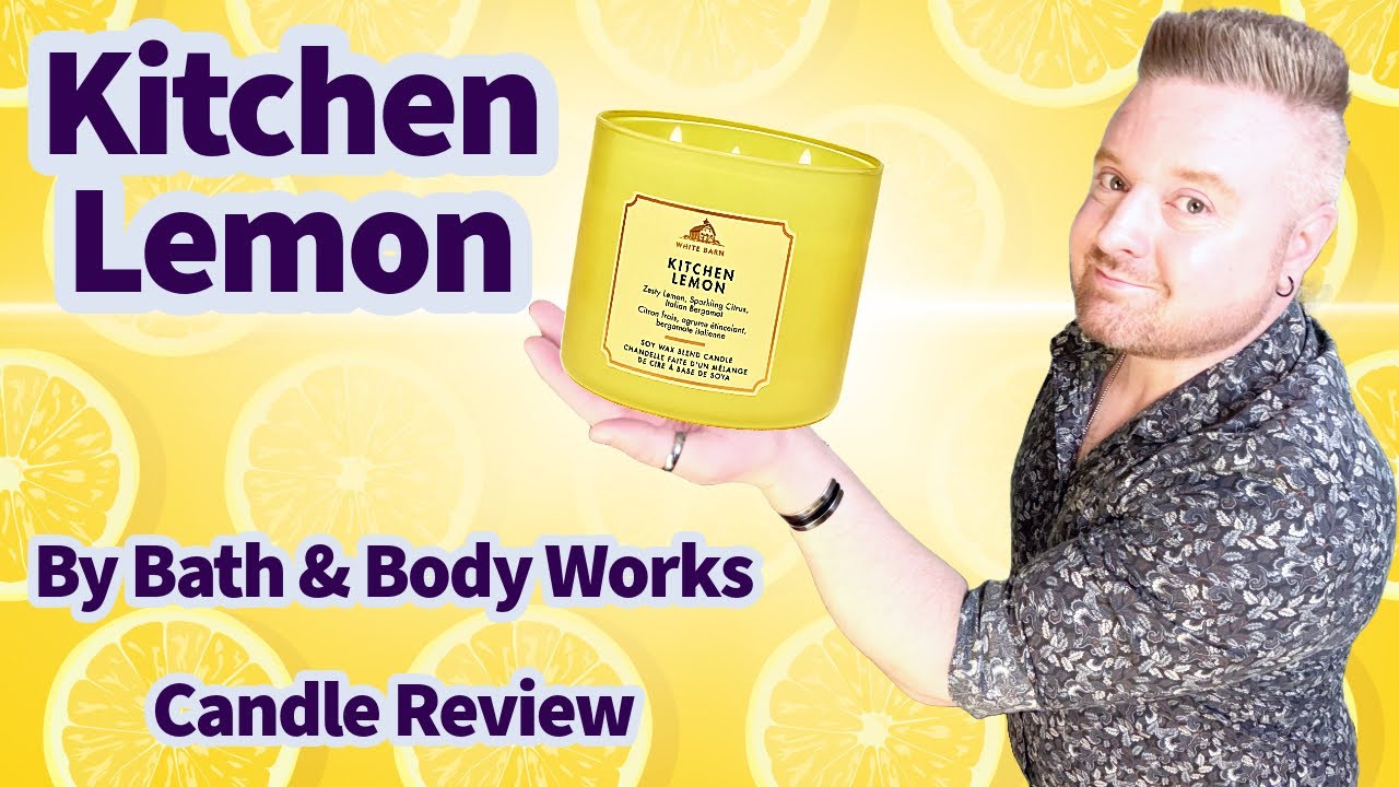 Candle Review: Kitchen Lemon by Bath & Body Works