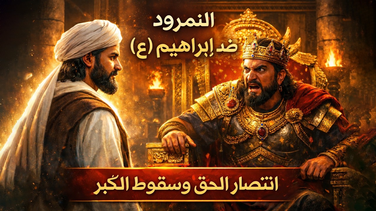 نمرود ضد النبي إبراهيم (ع) | نصر الإيمان على الغرور