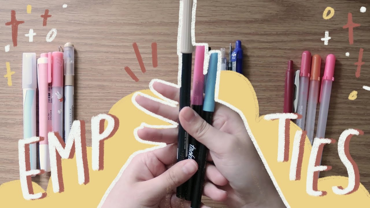 Канцелярские товары закончились после весеннего семестра ✨🌸