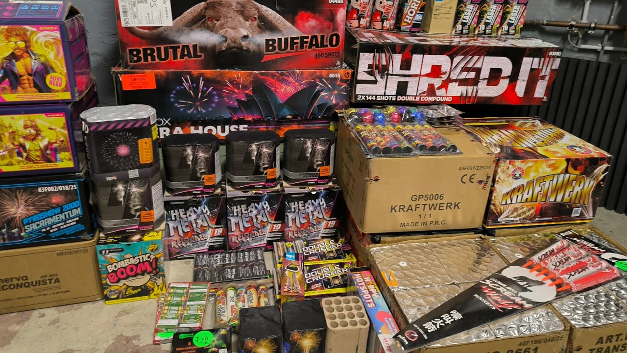 XXL FEUERWERK EXTREM PYRO 2000,- €