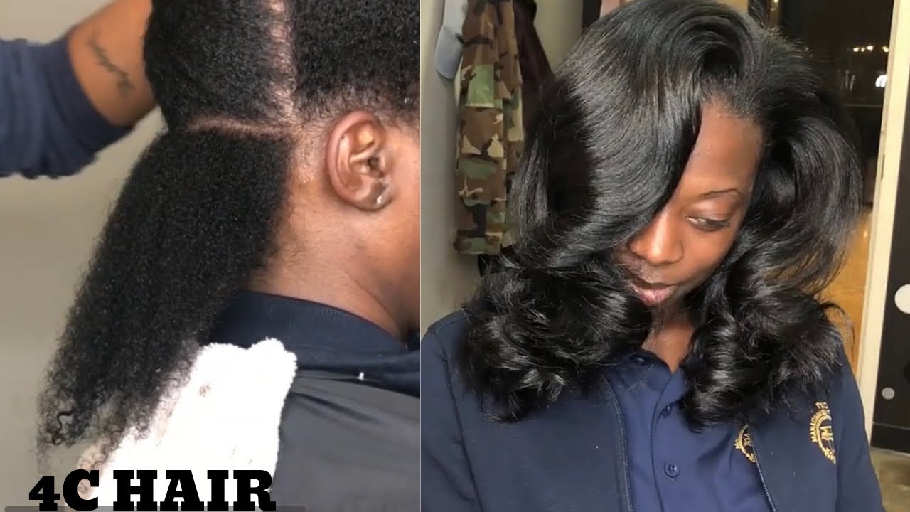 SILK WRAP/SARAN METHOD.. EXTRA LONG THICK HAIR