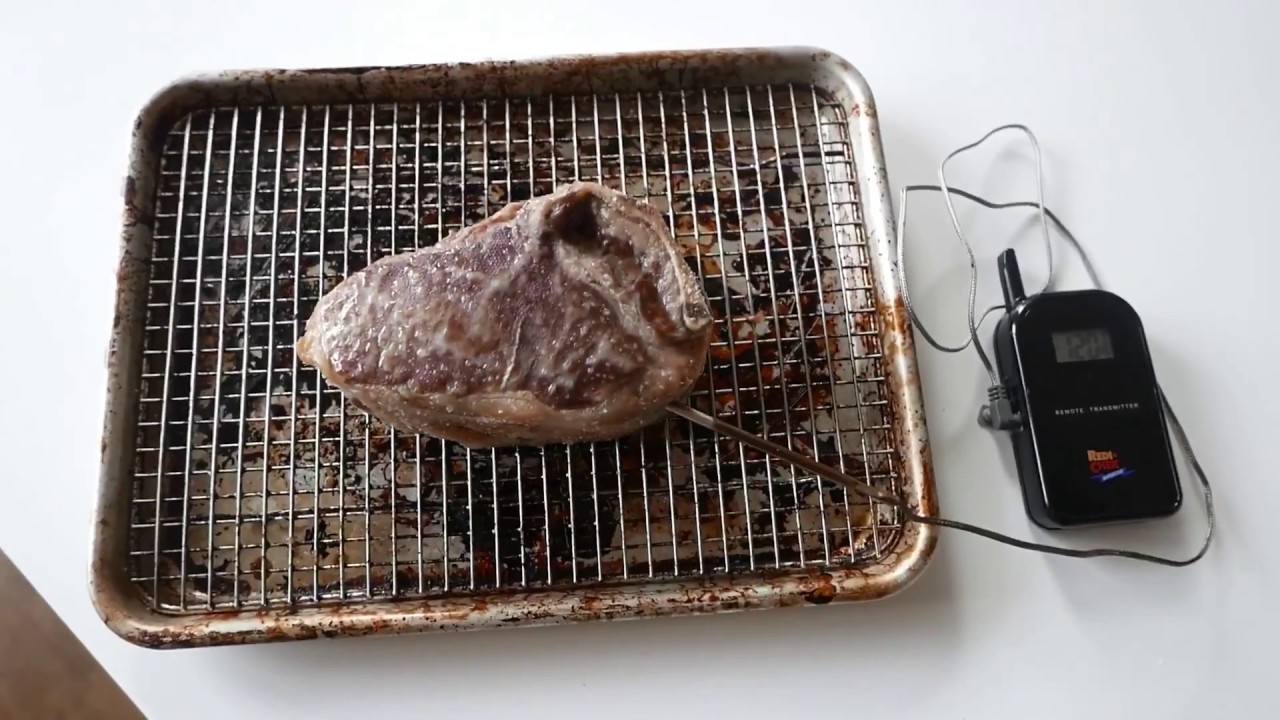 Reverse Sear: 60 Day Dry Aged NY Strip Steak from Pat LaFrieda Finished on my Kalamazoo Grill
