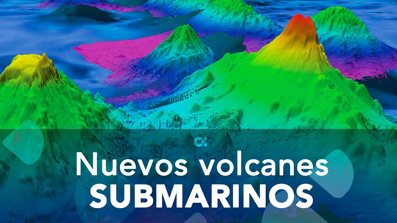 Descubren tres nuevos volcanes submarinos