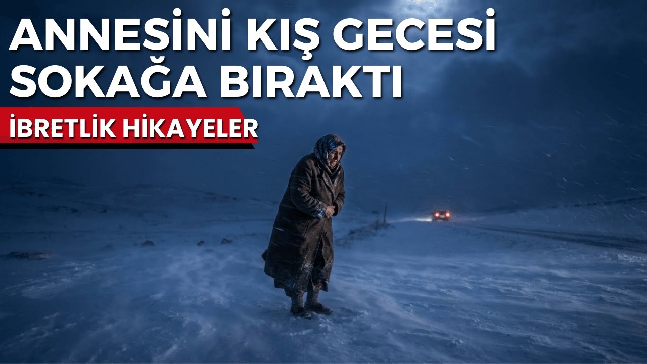 Annesini Kış Günü Sokağa Atan Hayırsız Evlat: O Gece Gelen Bela Her Şeyi Küle Çevirdi!