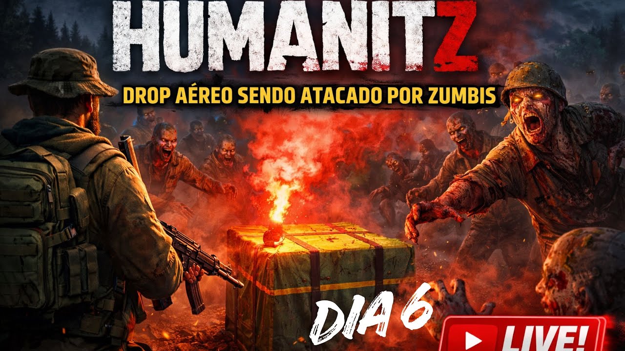 //💥🔴 LIVE HumanitZ | Tentando Não Virar Zumbi  😱 💥\\//