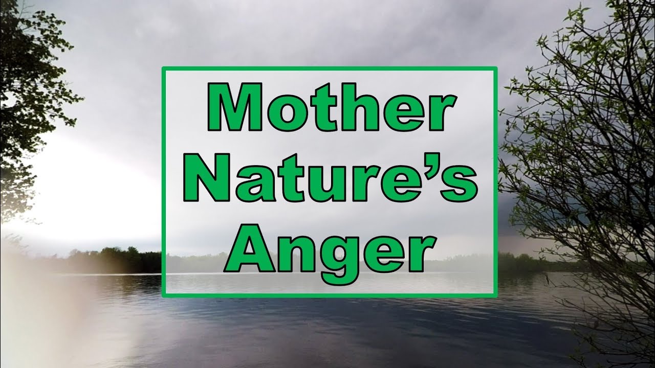 Mother Nature's Anger:  A storm and sunset time lapse