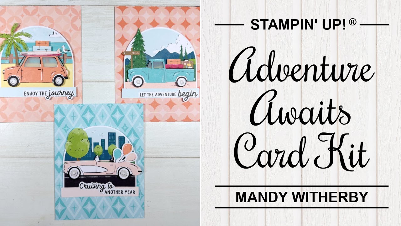 Adventure Awaits! Create cute retro inspired cards | Stampin' Up!®
