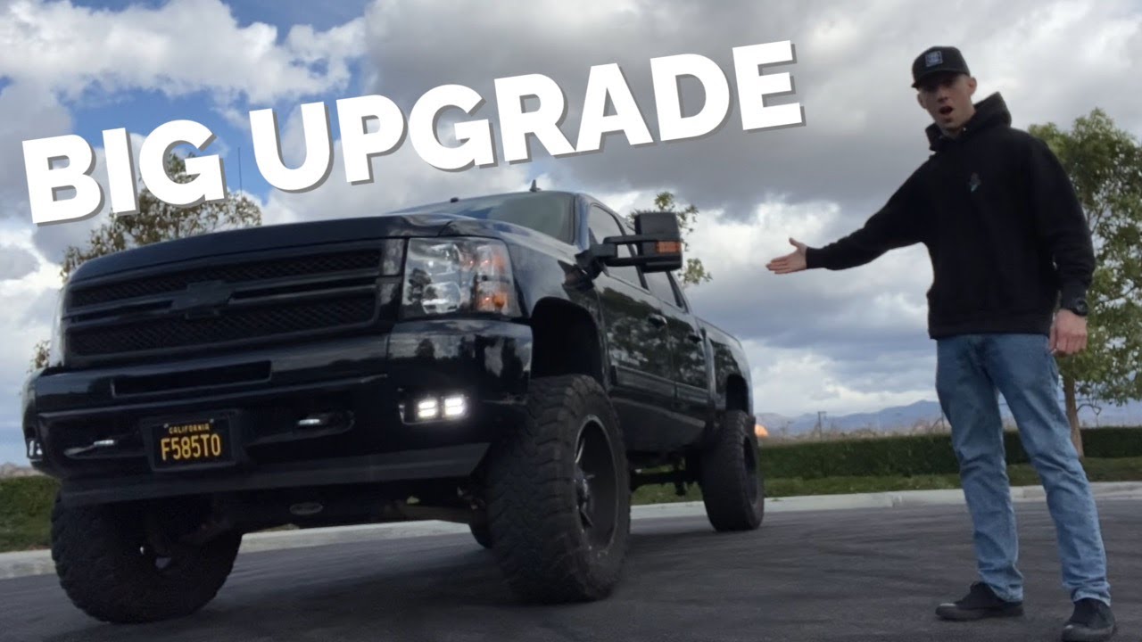 Установка буксировочных зеркал на мой Silverado