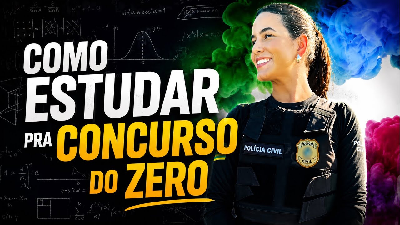 Como estudar pra carreira policial do zero em 2025