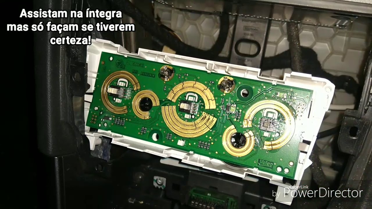 Desmontando o comando de ar Peugeot 408 - NÃO FAÇAM ISSO! 🤦🏻‍♂️