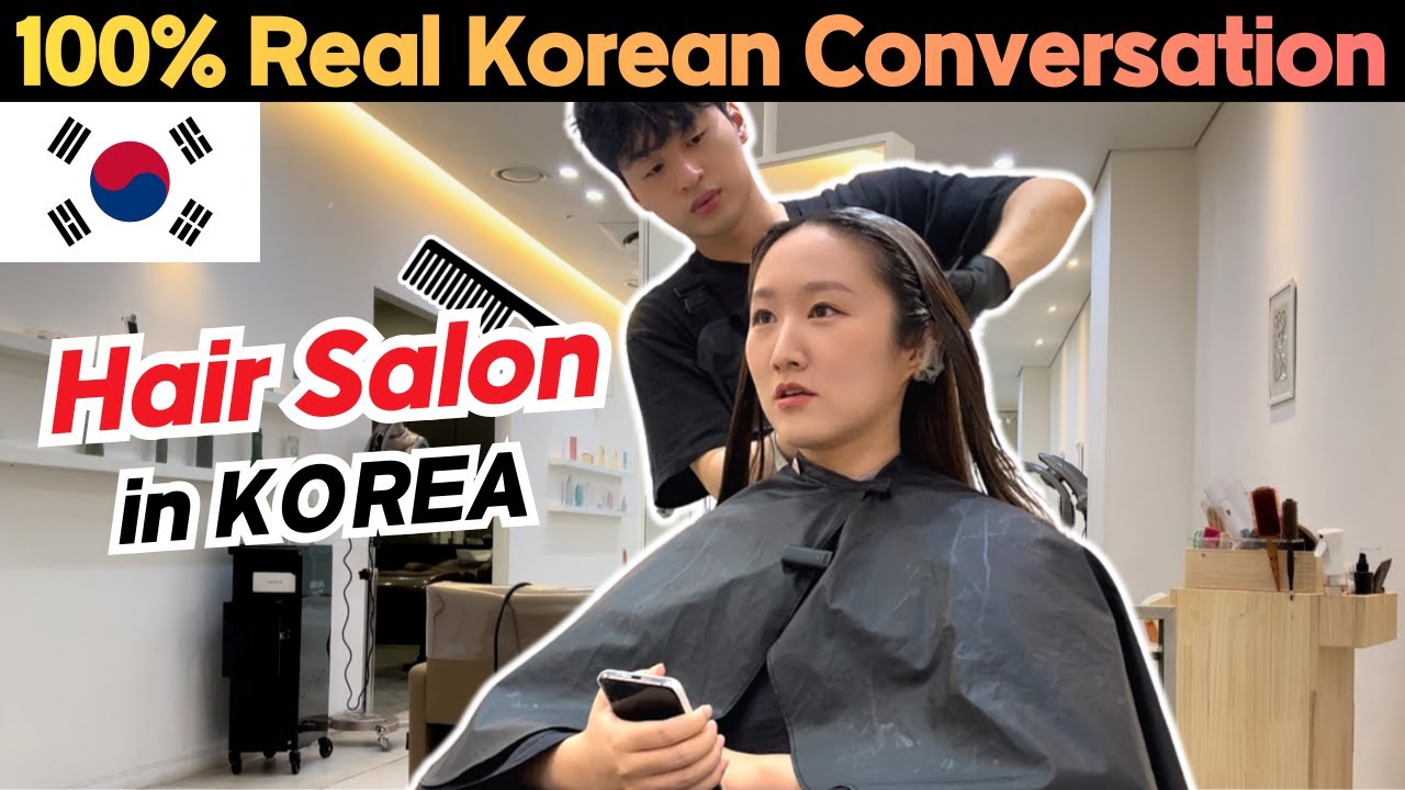 Real Korean Conversation: How to Order Your Hairstyle at the Hair Salon💇‍♀️| Learn Korean [KOR/ENG]