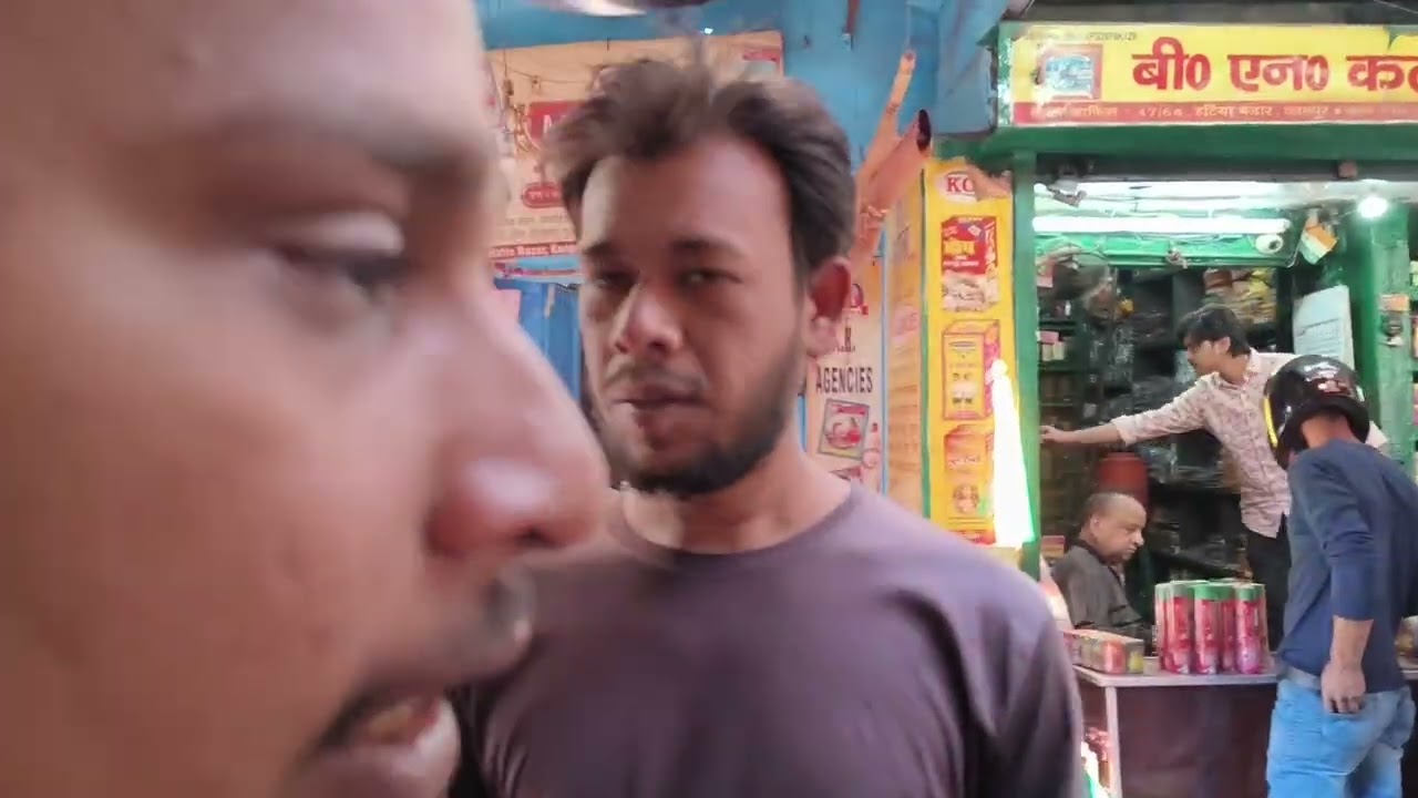 #minivlog hatiya bajar shopping colour gulal big market thok and footkar sel #sagarytvlogger  