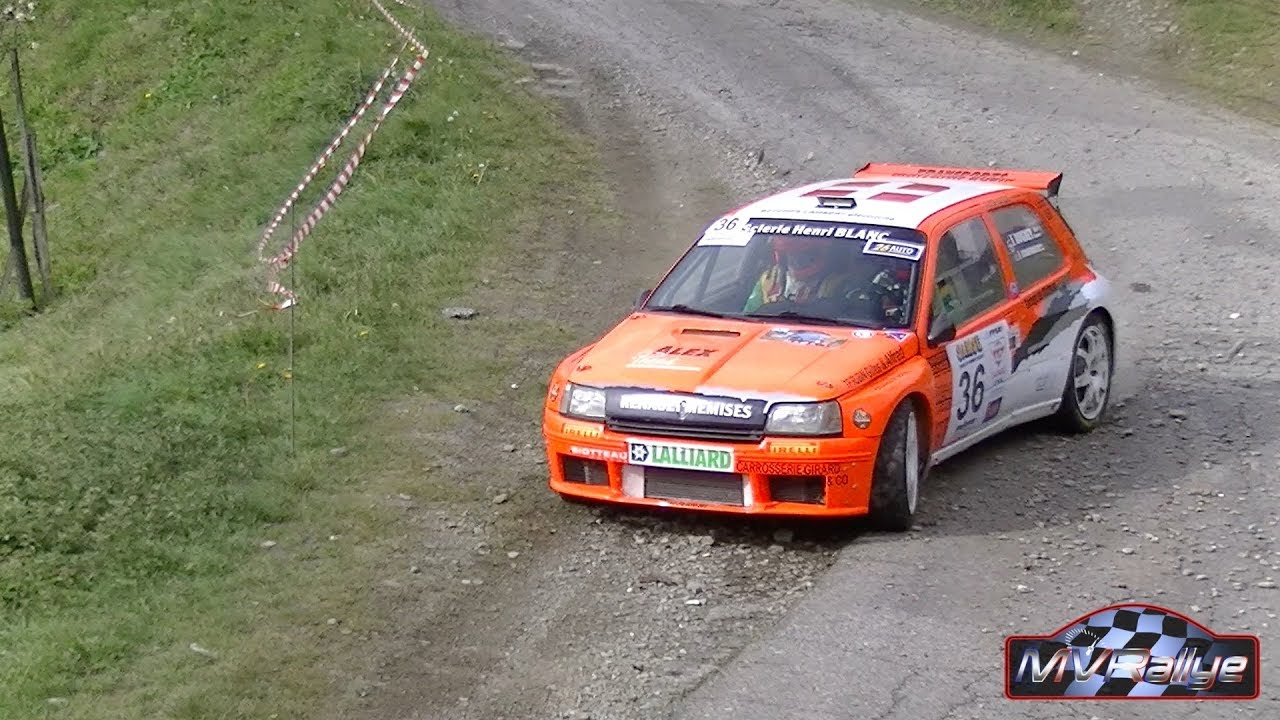 best of rallye pilote Bugnet sebastien  Clio Maxi F214 Full attack