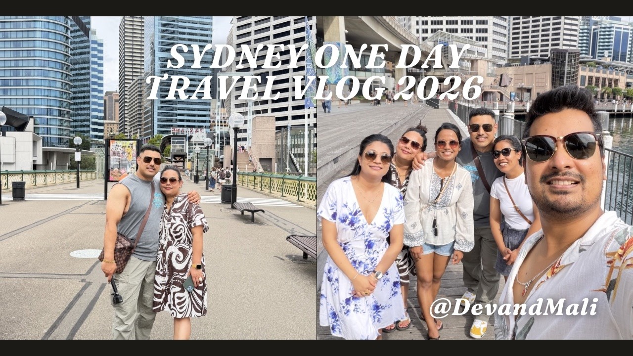 Sydney One Day Travels Vlog 2026