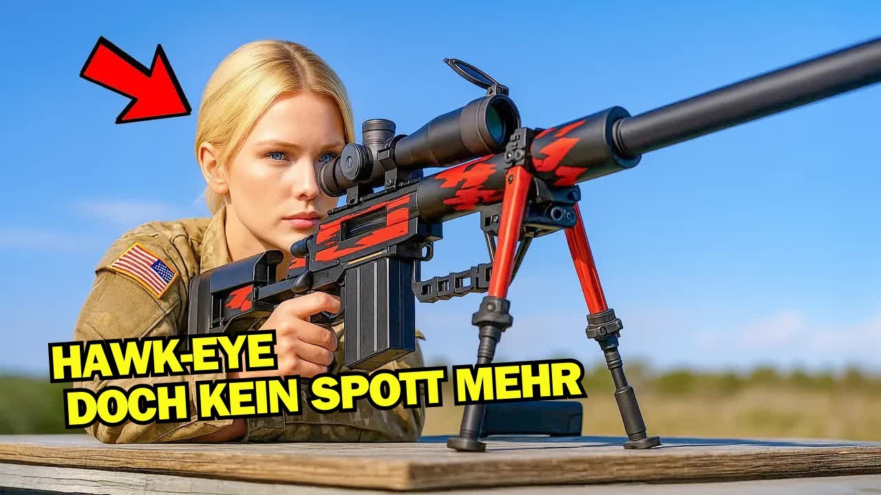 Sie lachten über ihren Rufnamen „Hawk Eye“ – bis ihr CheyTac M200 Schuss den Hinterhalt beendete