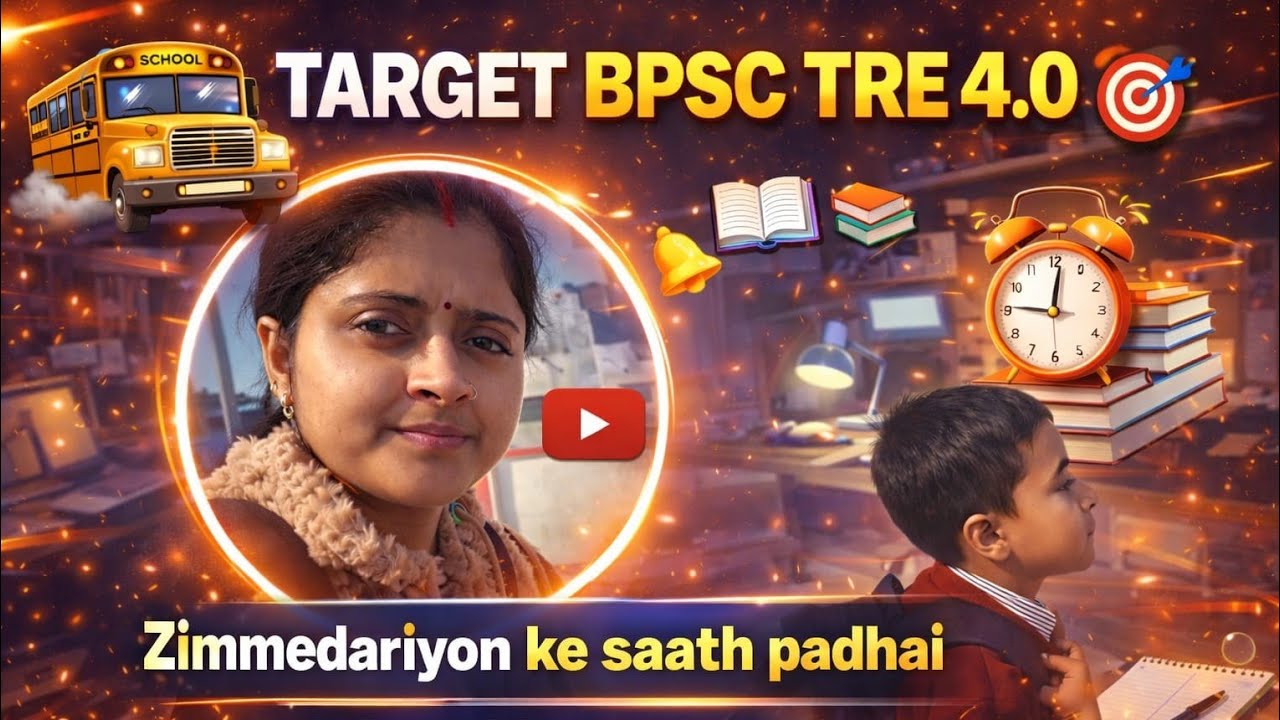 Study vlog: Target bpsc 4.0🎯//घर के कम के साथ पढ़ाई कैसे मैनेज करती हूं 💥💥