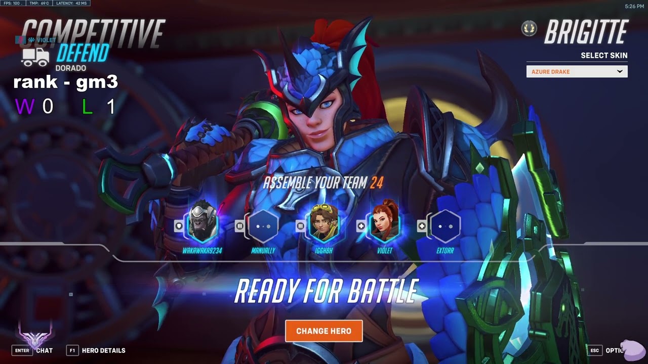15K HEAL! VIOLET RANK #1 BRIGITTE OVERWATCH 2 SEASON 11 GAMEPLAY