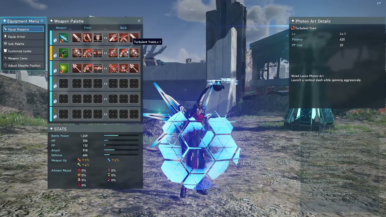[PSO2 NGS] Hunter Guide for Sword and Wired Lance