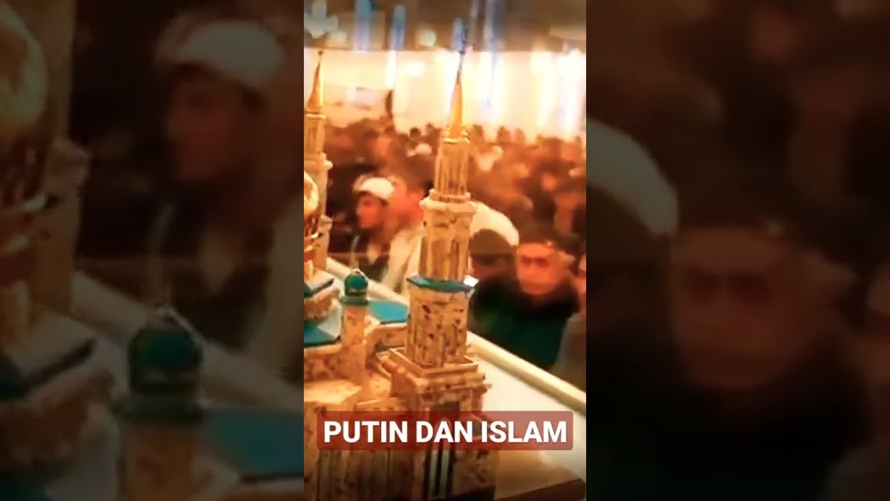 PRESIDEN RUSIA VLADIMIR PUTIN DAN ISLAM #shorts
