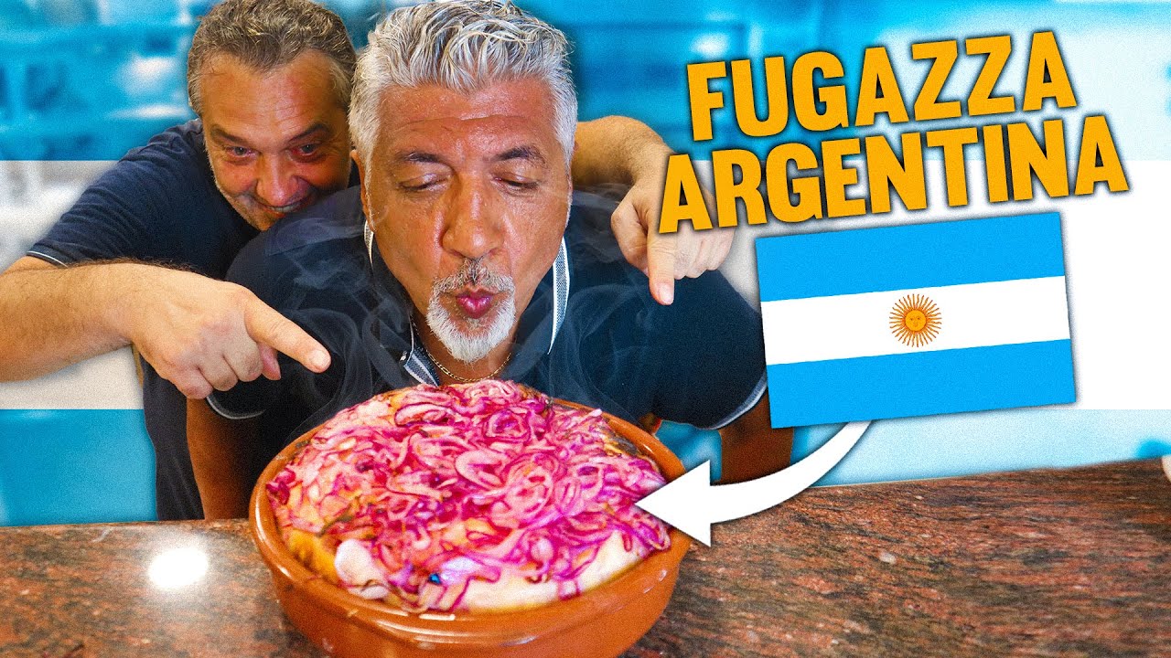 PIZZA FUGAZZETA CASERA (por PRIMERA VEZ) | Pino Prestanizzi