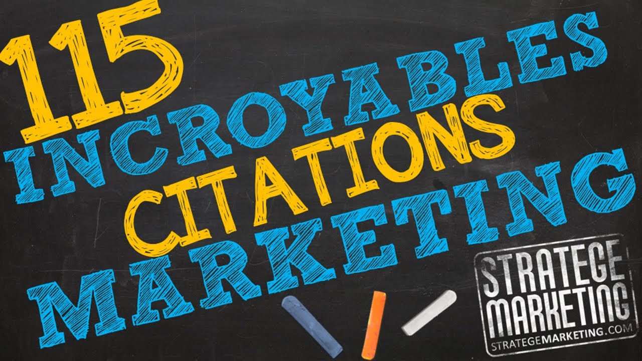 115 incroyables citations marketing