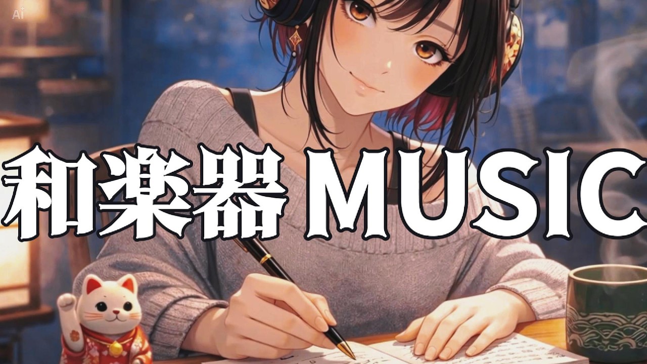 勉強や作業を集中させる和楽器BGMをあなたへ― 集中BGM 作業用BGM リラックスBGM