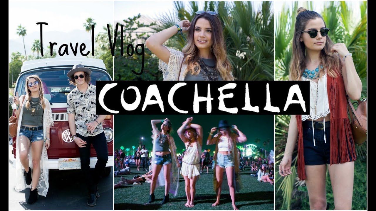 Travel Vlog: Coachella | My 3 Outfits!