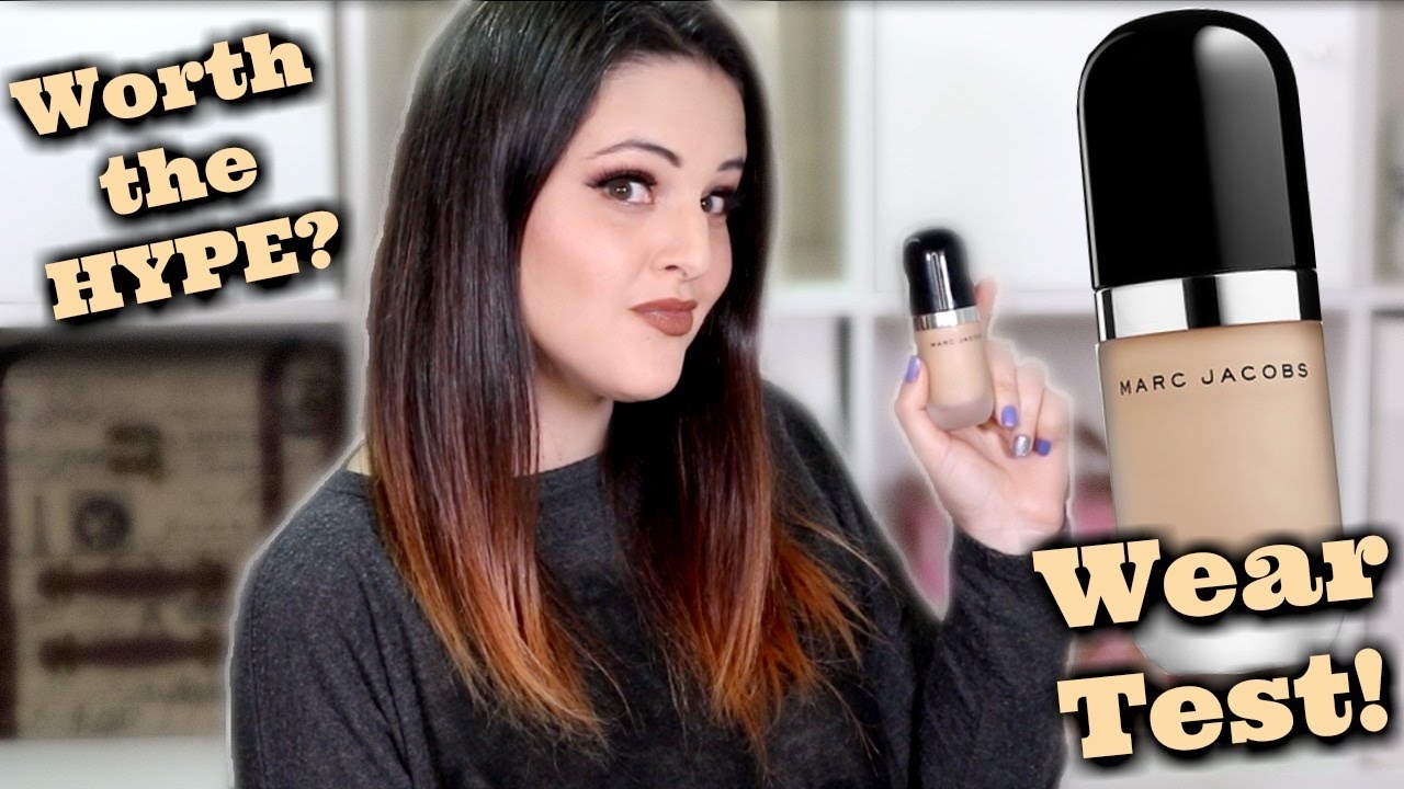 Marc Jacobs Re(Marc)able Foundation | Full & Medium Coverage Wear Tests! | Worth the Hype?