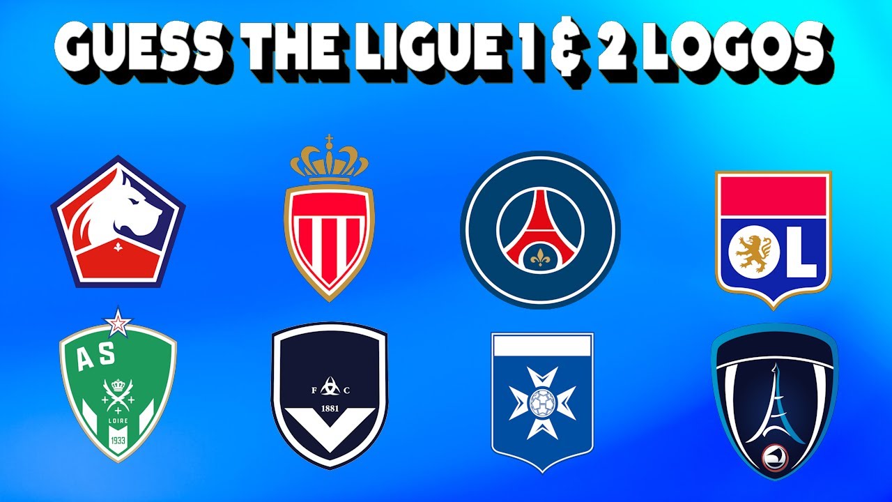 Guess All Ligue 1 & 2 Logos | Logo Quiz | French Football Quiz