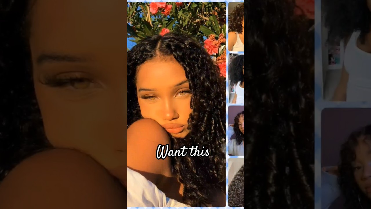curly hair for baddies