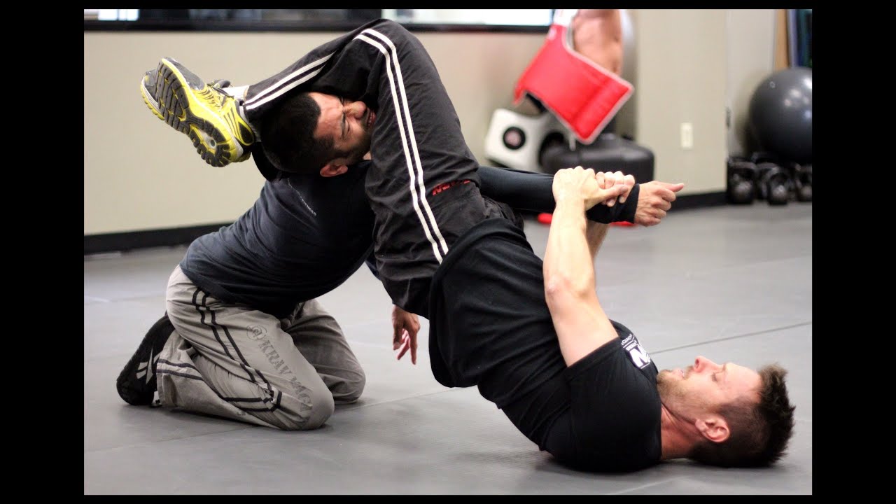 Arm Bar - Krav Maga Technique - Self Defense w/ AJ Draven of KMW