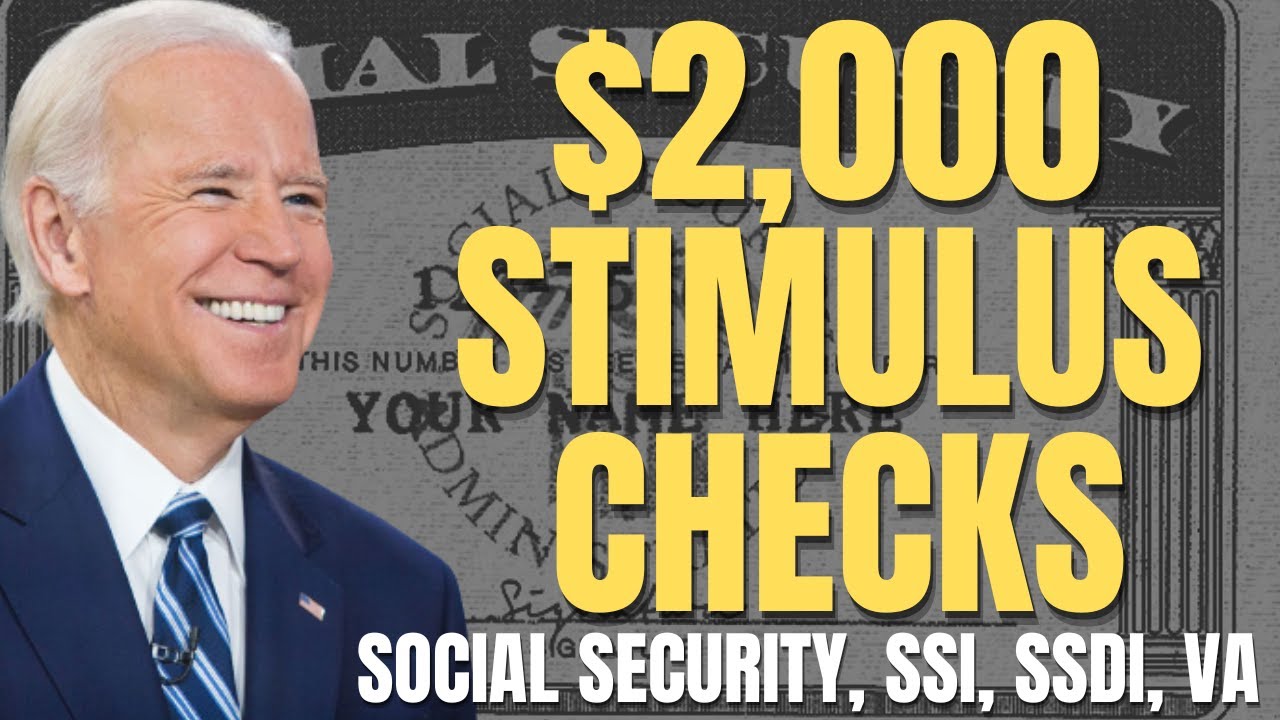 YES! $2,000 STIMULUS CHECKS For Social Security, SSI, SSDI, VA | 2024 STIMULUS CHECKS