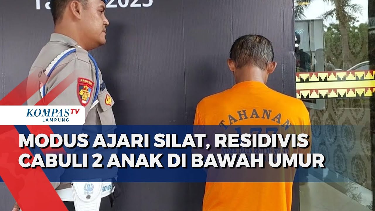 Modus Ajari Silat, Residivis Cabuli 2 Anak di Bawah Umur