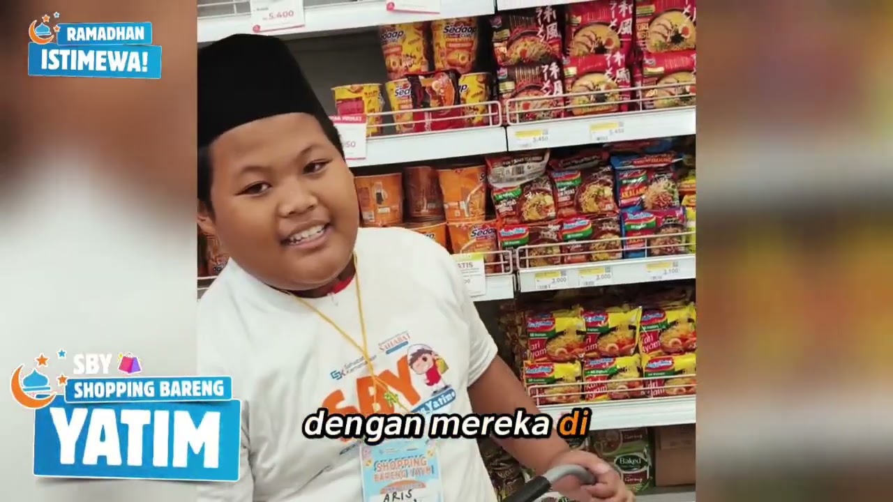 Bersama Sahabat Kemanusiaan hadirkan Ramadhan Istimewa untuk sesama 💙🧡☺