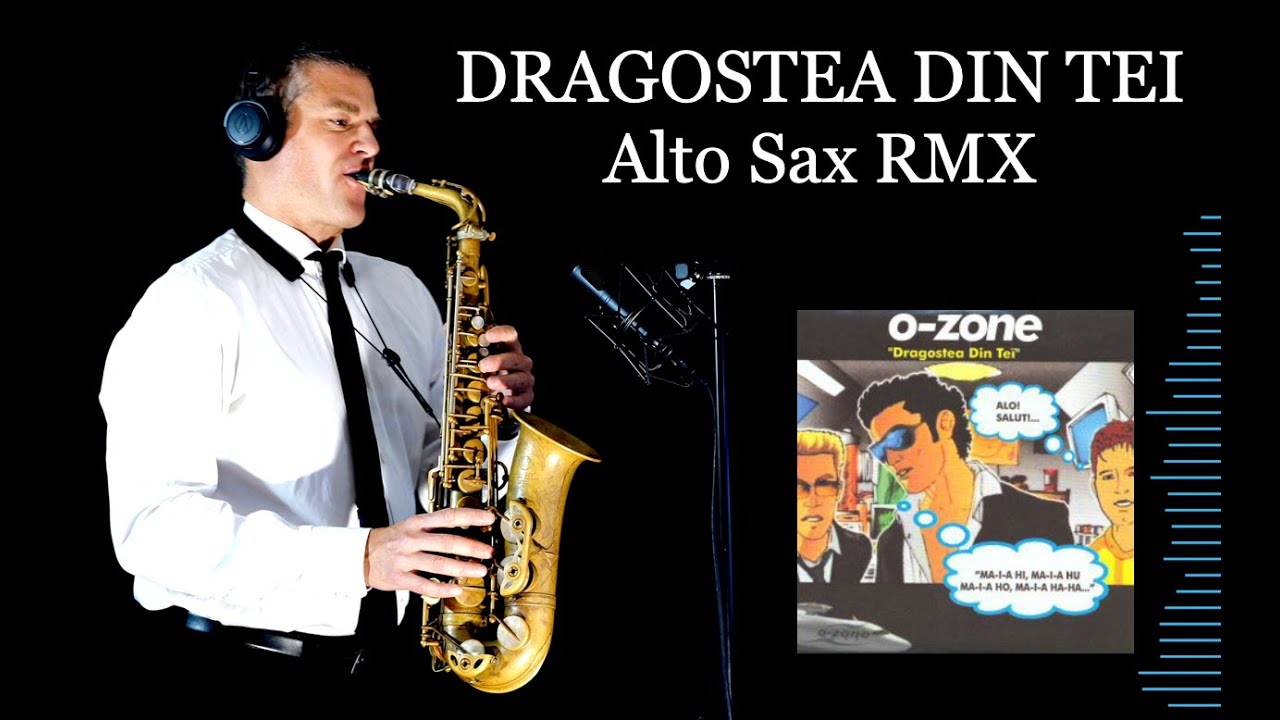 DRAGOSTEA DIN TEI - O-Zone - Alto Sax RMX - Free score