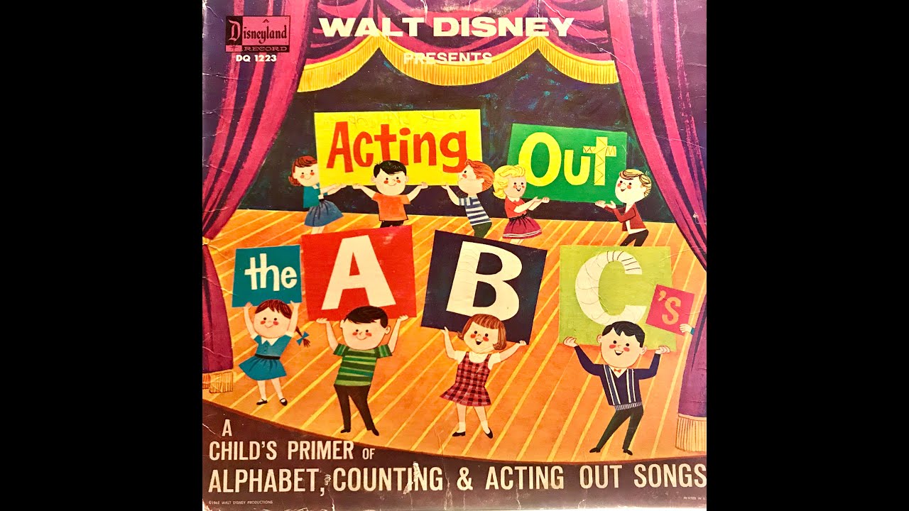 WALT DISNEY PRESENTS ACTING OUT THE ABC'S