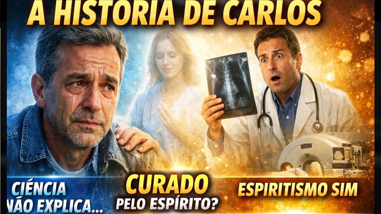 A HISTÓRIA ESPÍRITA DE CARLOS: A CURA QUE LHE FOI DADA ATRAVÉS DA FÉ