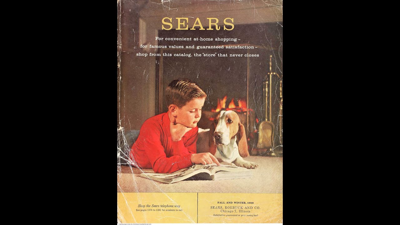 1959 Sears Fall Winter Big Book Catalog