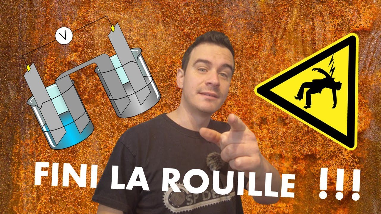 TUTO FACILE : Enlever la rouille grâce a l'électrolyse…