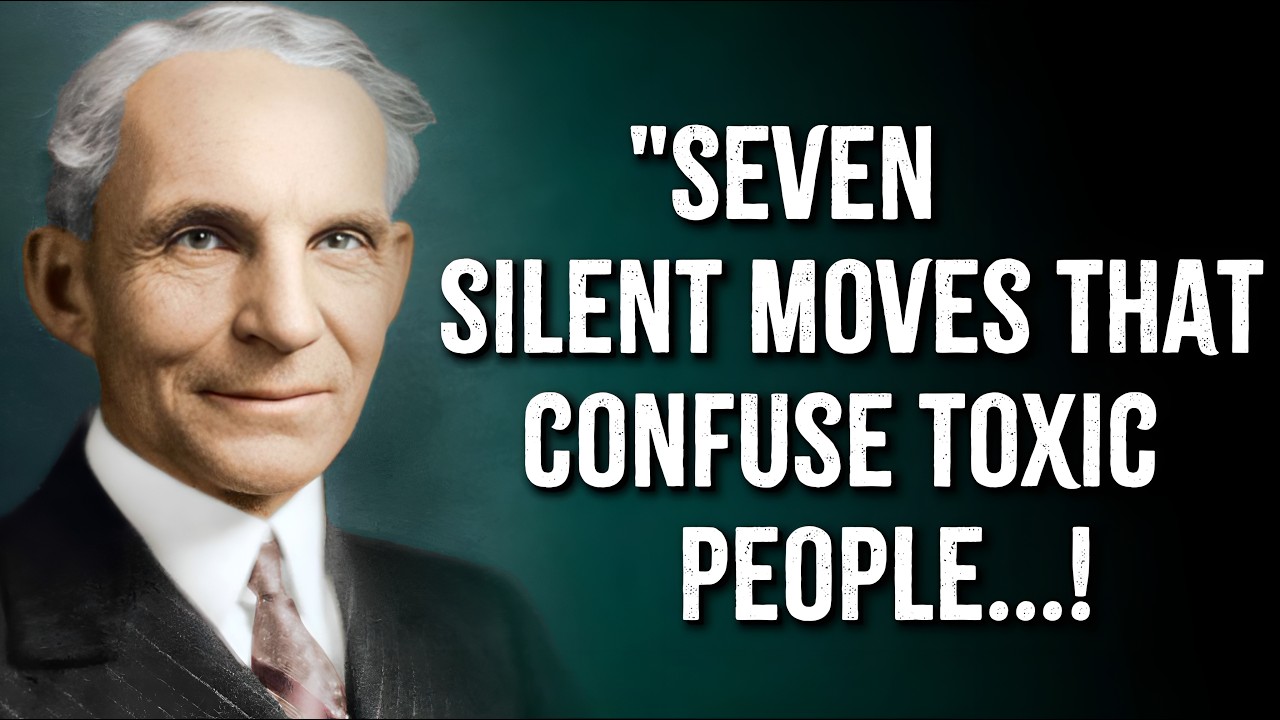 7 Silent Moves That Confuse Toxic People | Emotional Intelligence And Silent Power 