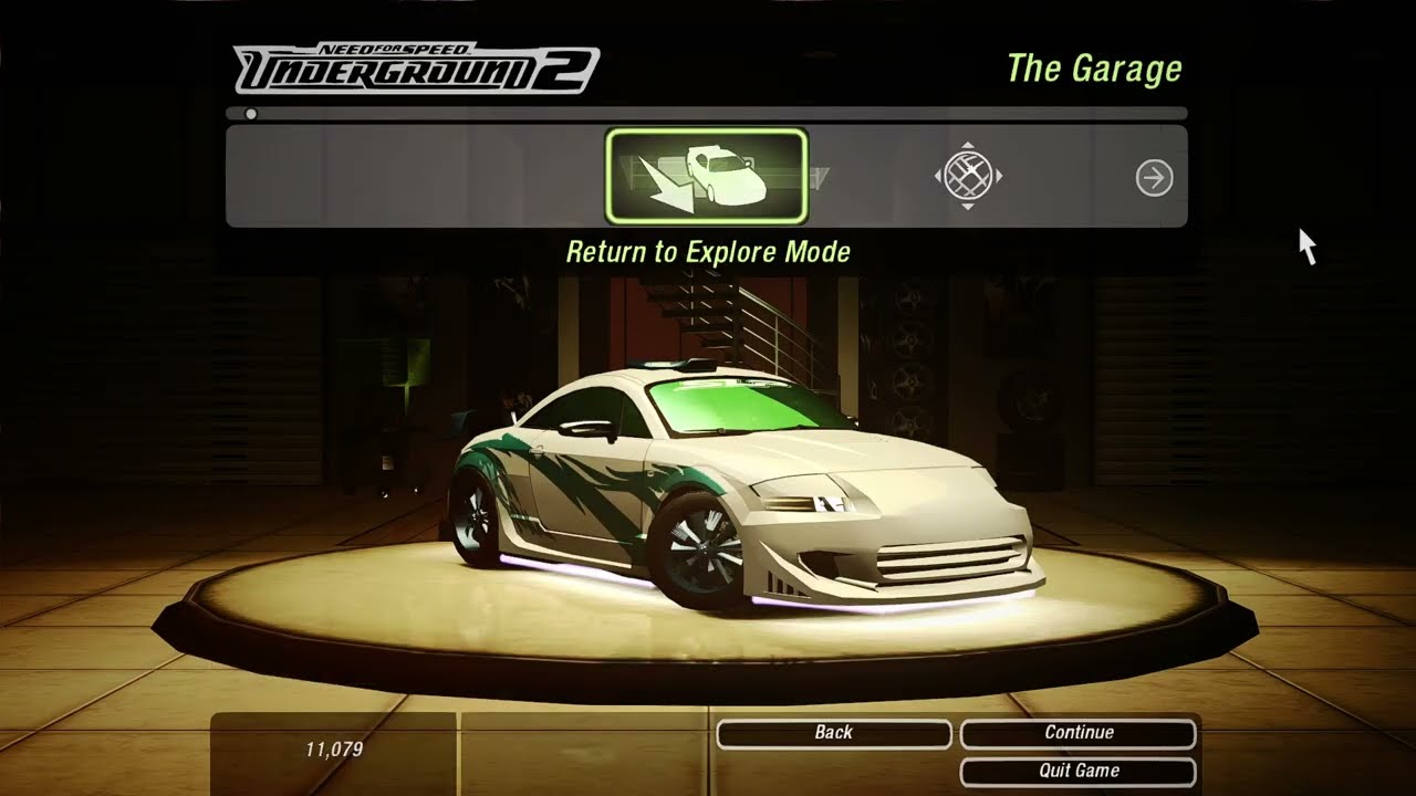 NFS Underground 2 with Mods - New Mods: Graphics Modpack v1.3 and Visual Reputation Remover