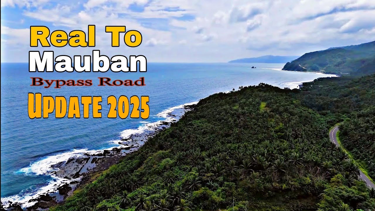 Real to Mauban Bypass Road Update 2025 || This road unlock the hidden beauty of Real Quezon