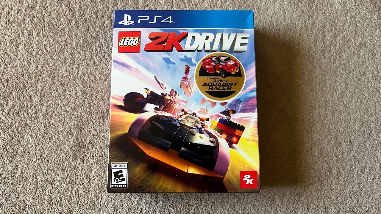 LEGO 2K Drive PS4 Unboxing